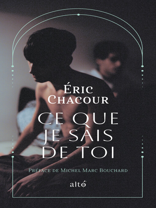 Cover image for Ce que je sais de toi